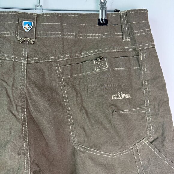 Kuhl Mens Shorts Ramblr Green/Brown Size 40 - Picture 4 of 11